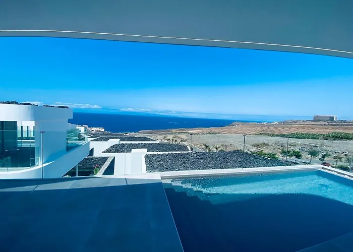 Rocavista - With Heated Rooftop Pool And Amazing Ocean View * Costa Adeje (Tenerife)