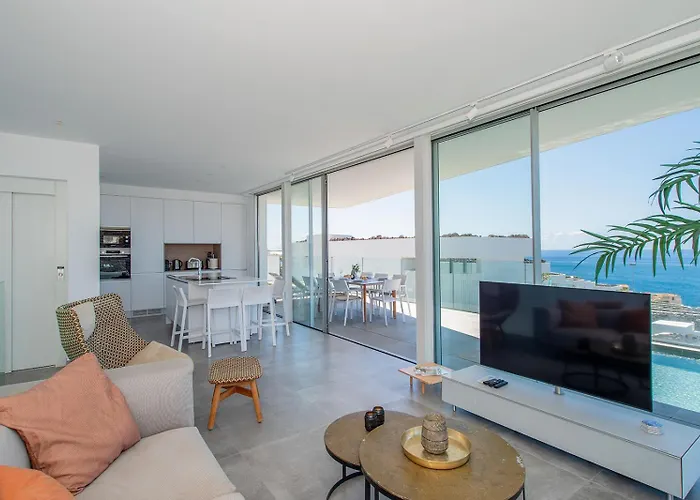 Villa Rocavista - With Heated Rooftop Pool And Amazing Ocean View Costa Adeje (Tenerife)
